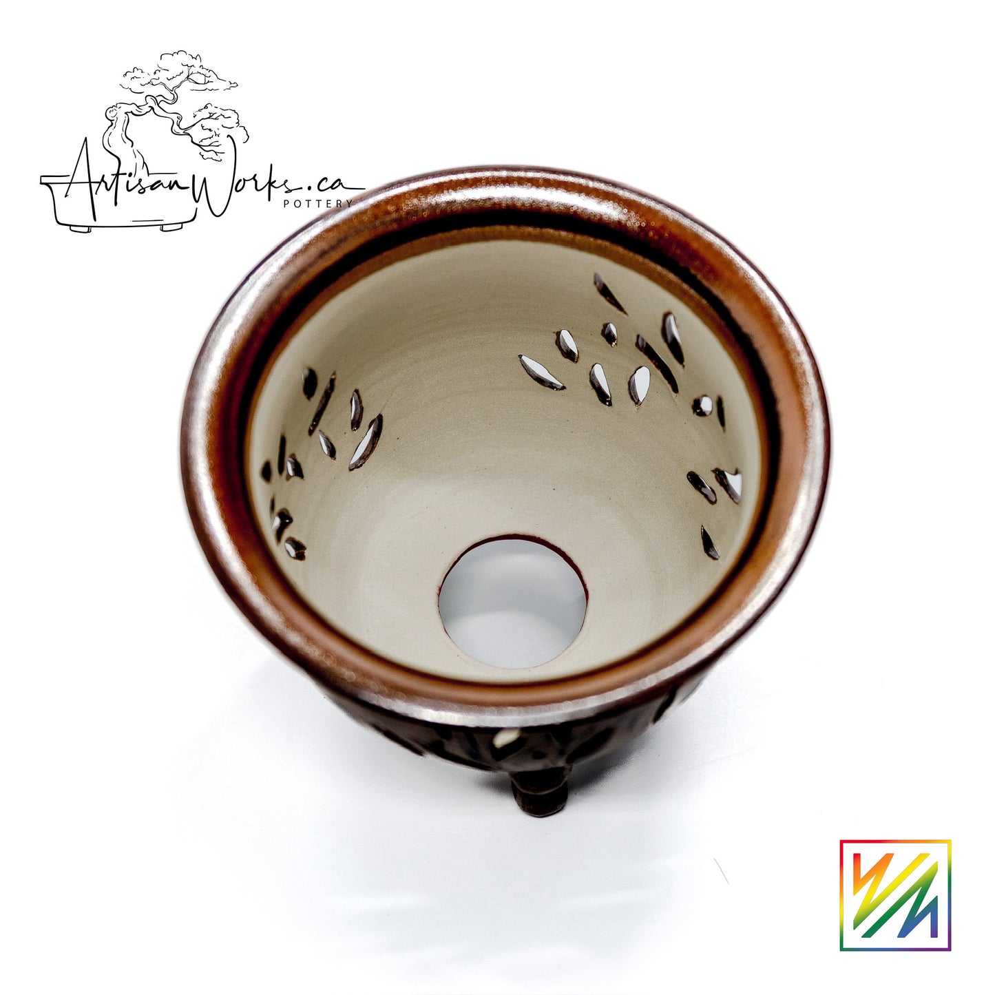 240215101 - circular orchid pot