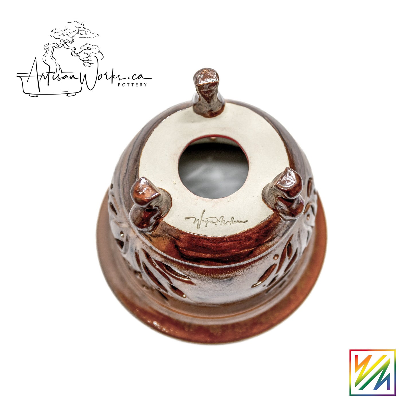 240215101 - circular orchid pot