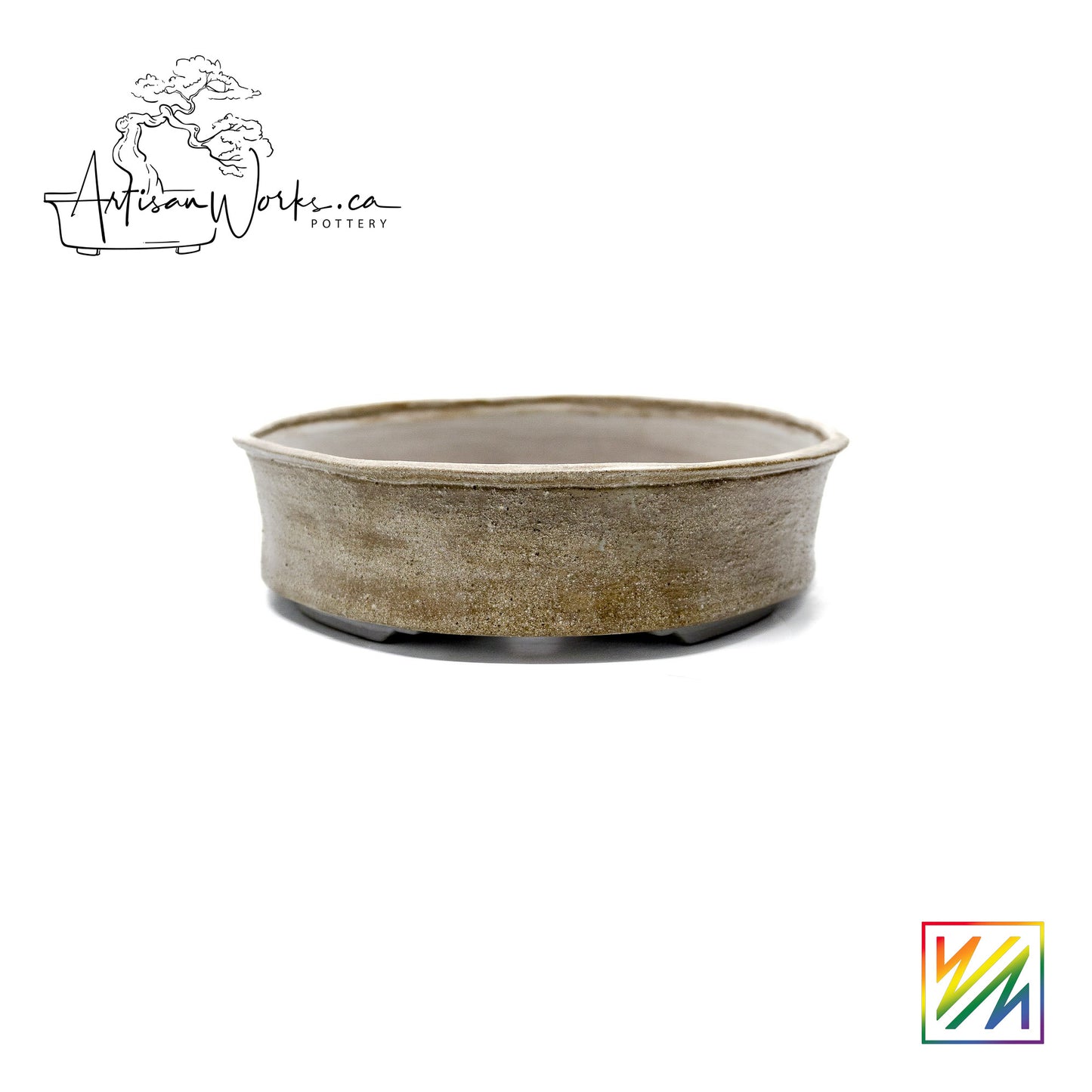 240215097 - slab built oval bonsai pot