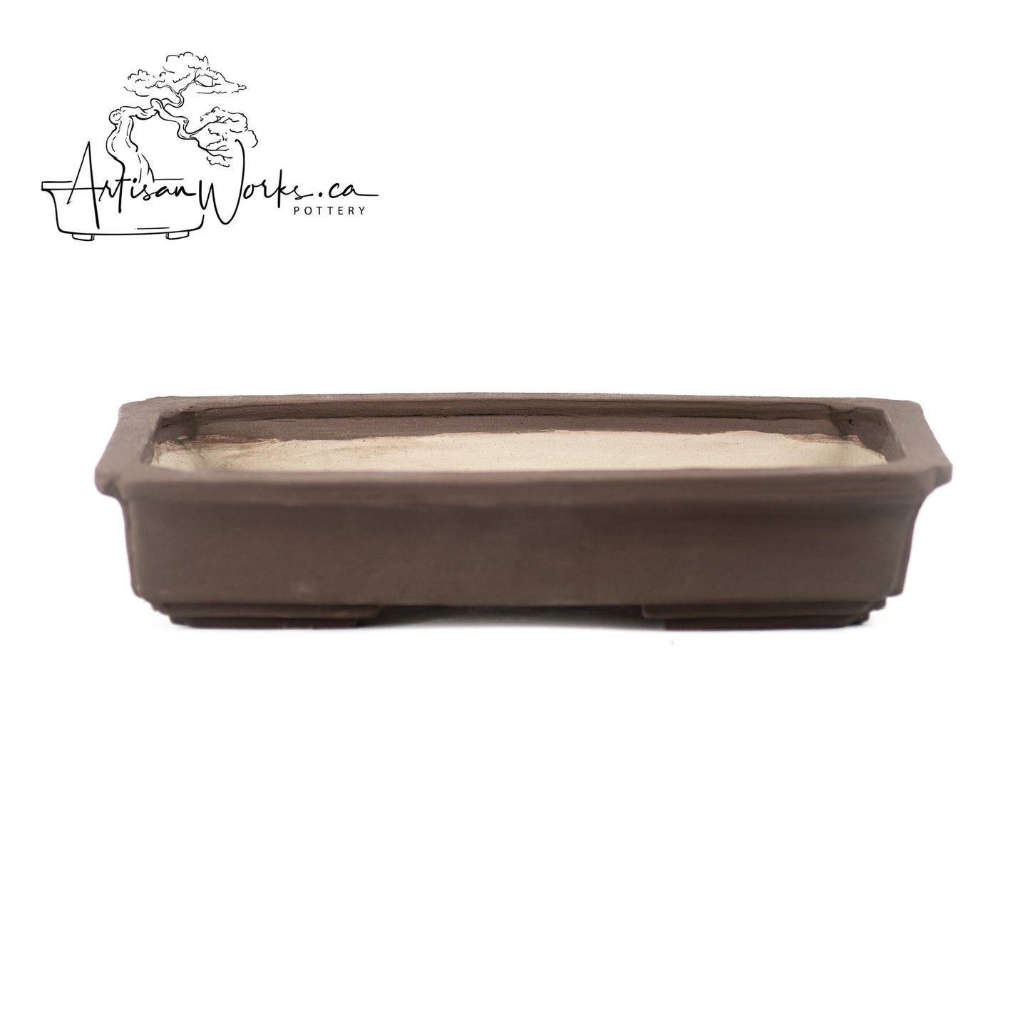 240306133 - slab built rectangle bonsai pot