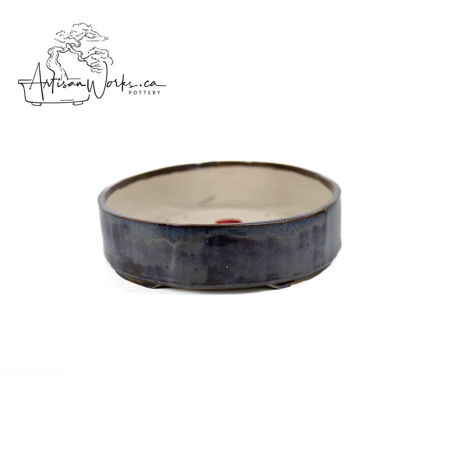240306134 - slab built oval bonsai pot