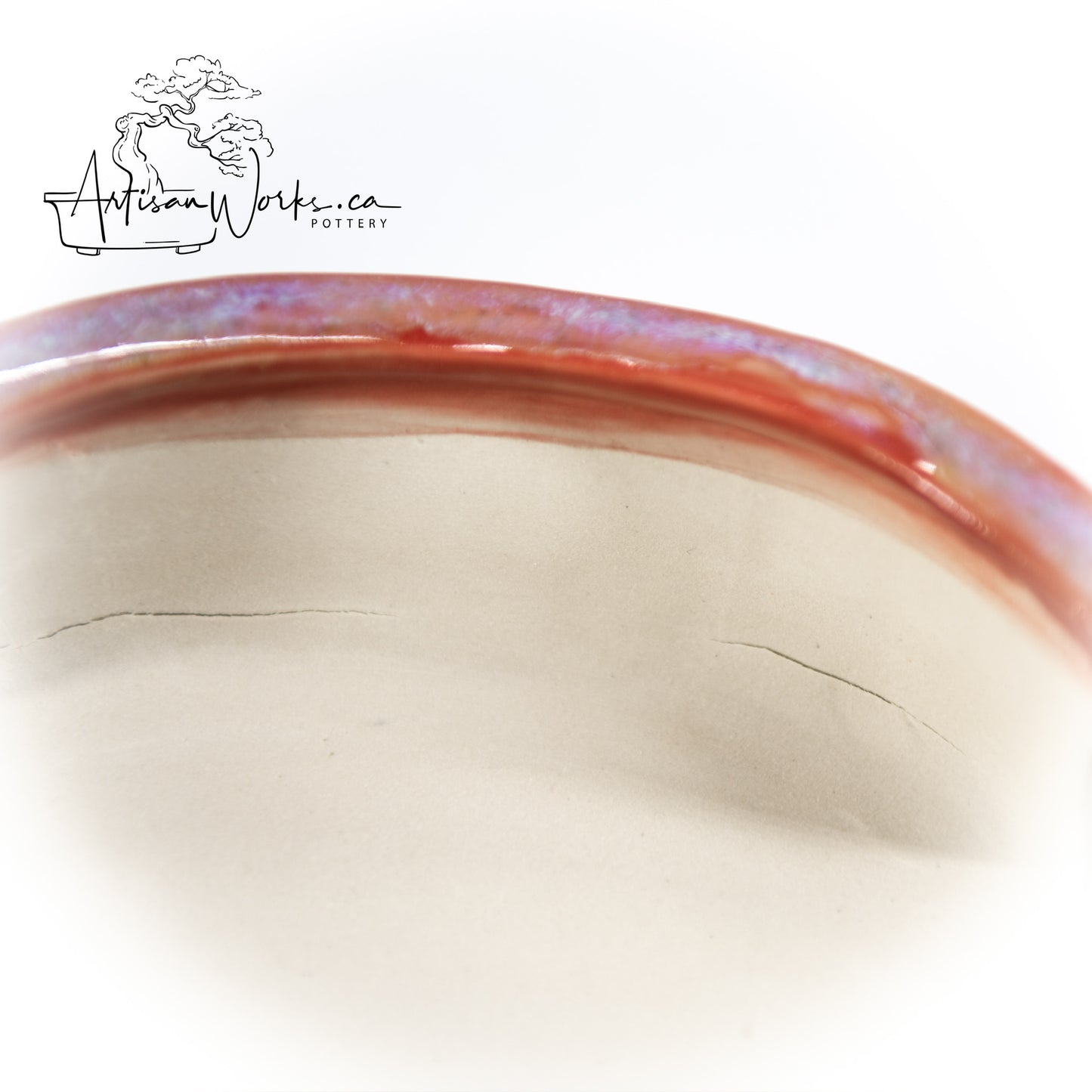 240306135 - slab built oval, mokko inspired bonsai pot
