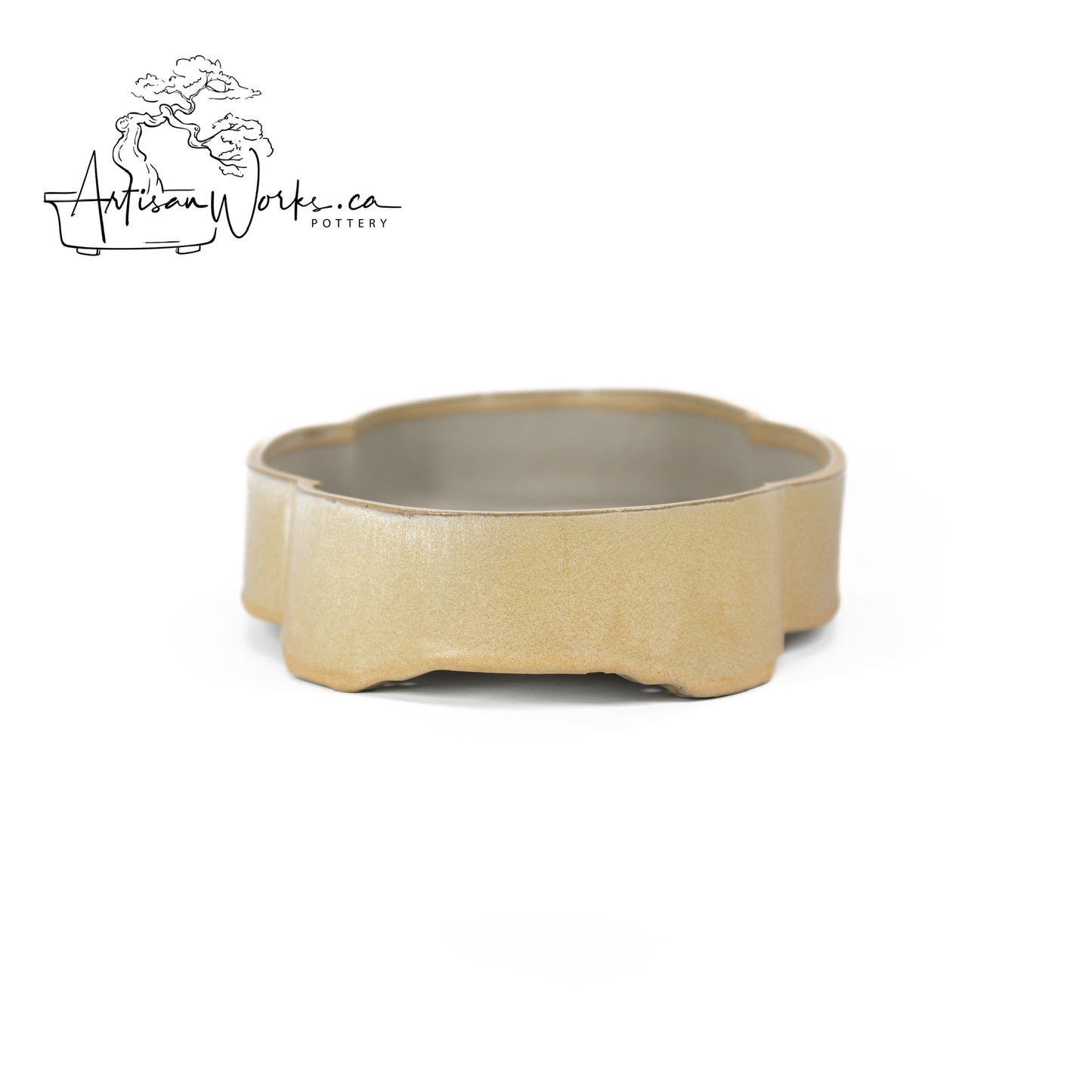 240306138 - slab built oval, mokko inspired bonsai pot