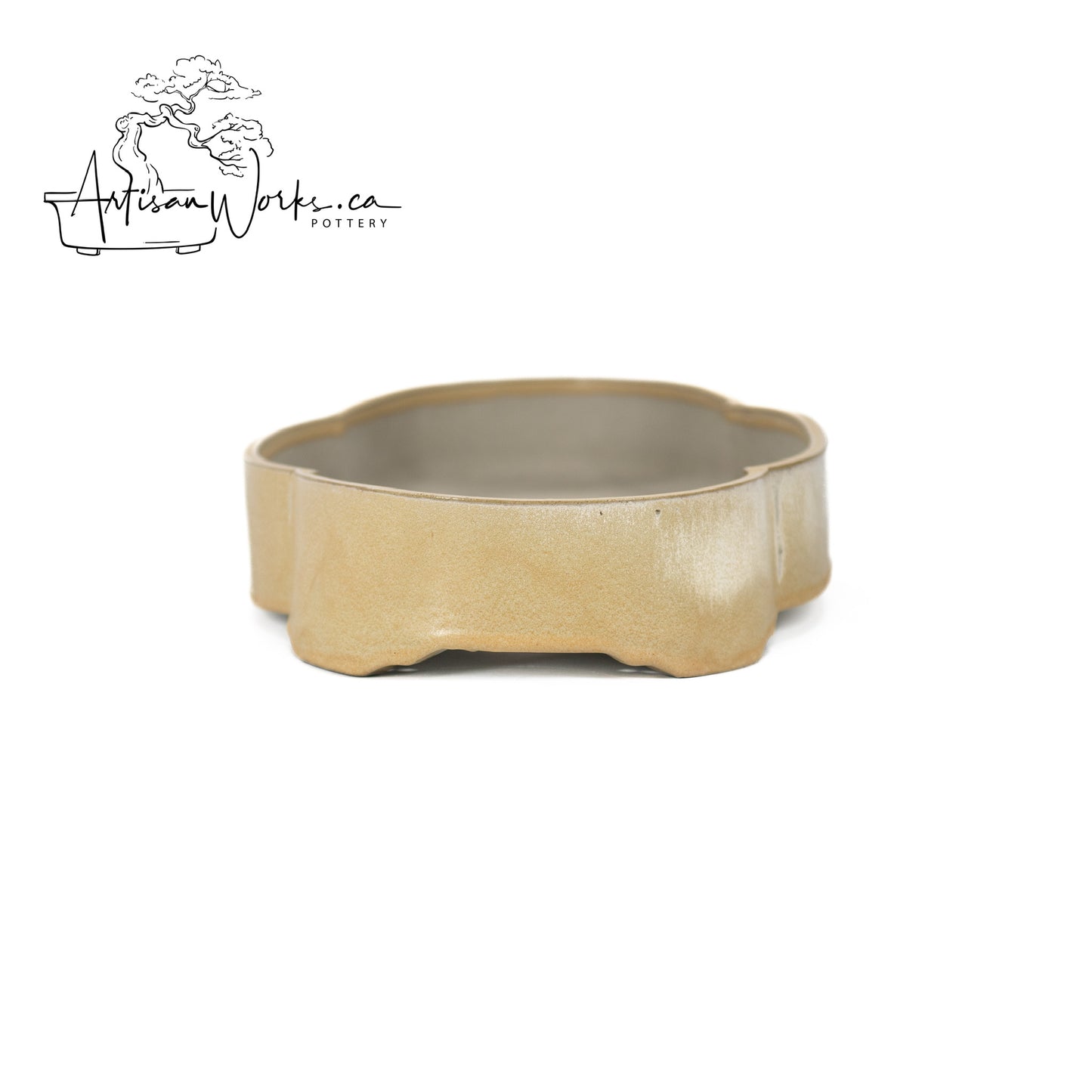 240306138 - slab built oval, mokko inspired bonsai pot