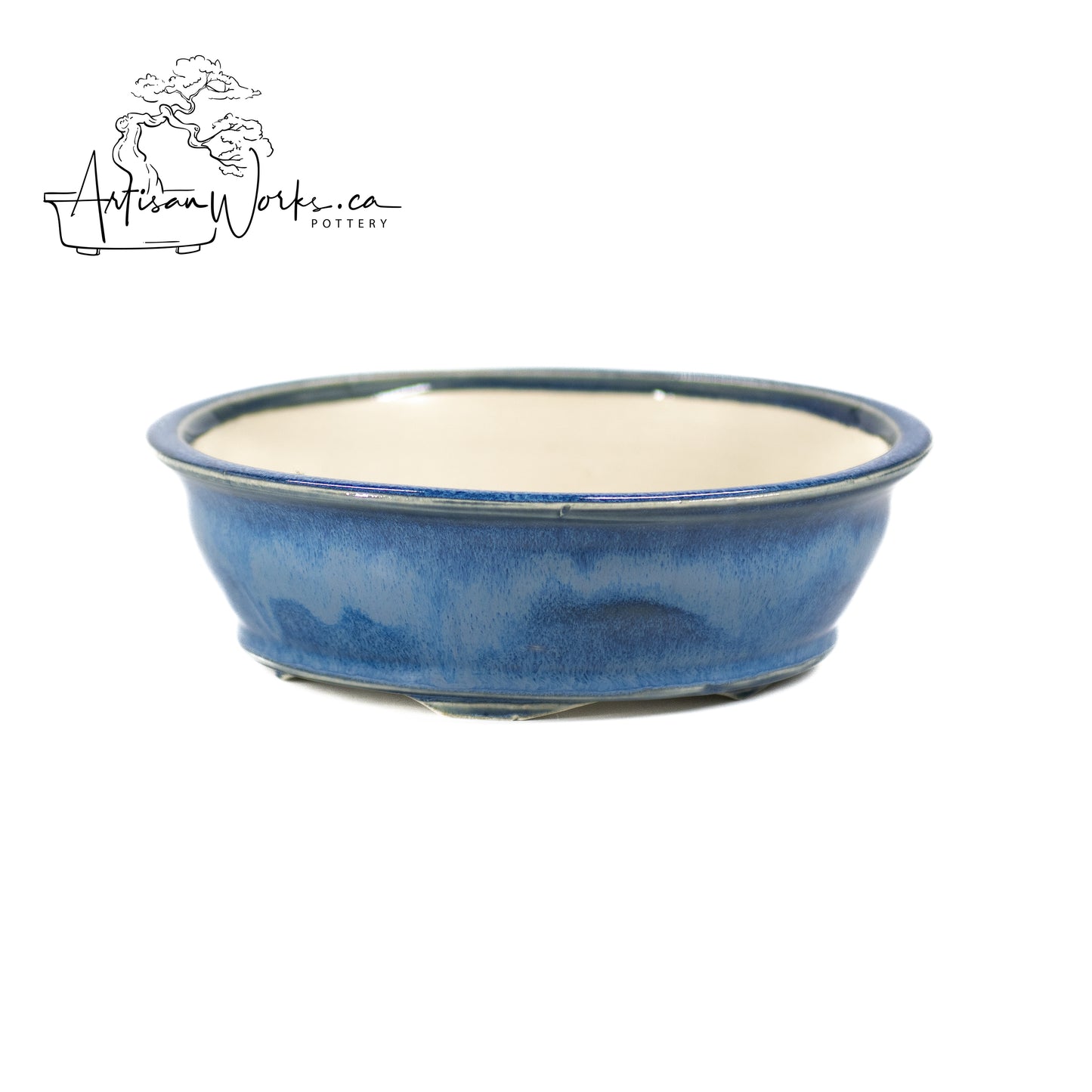 240306143 - wheel thrown bonsai pot