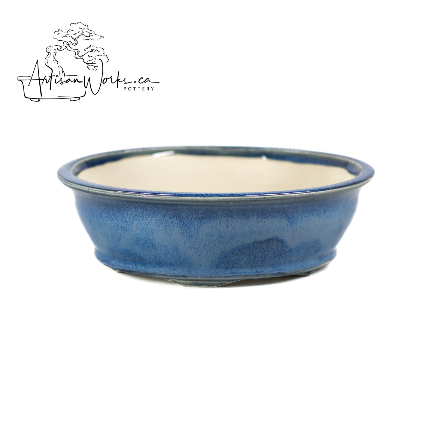 240306143 - wheel thrown bonsai pot