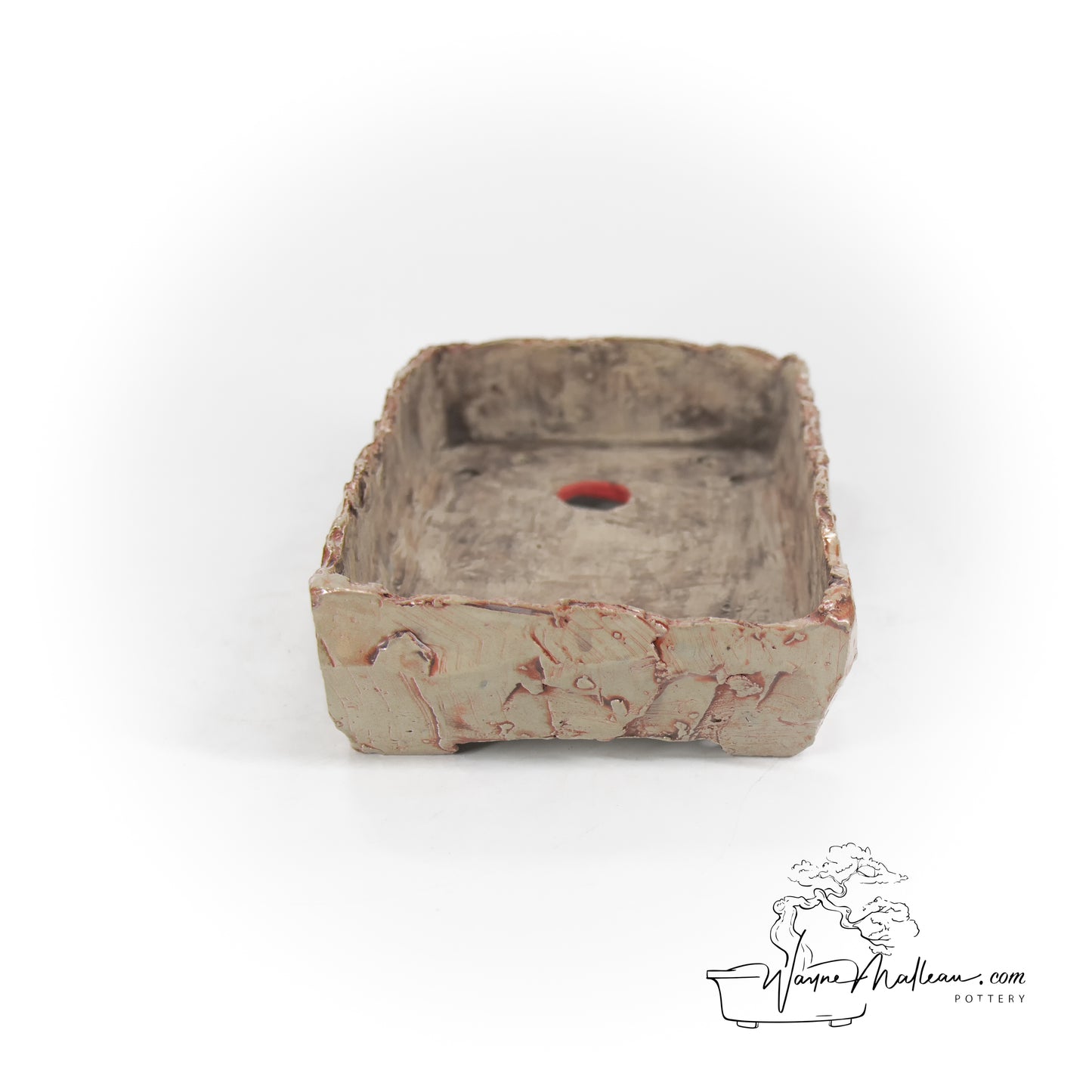 240319150 - carved bonsai pot
