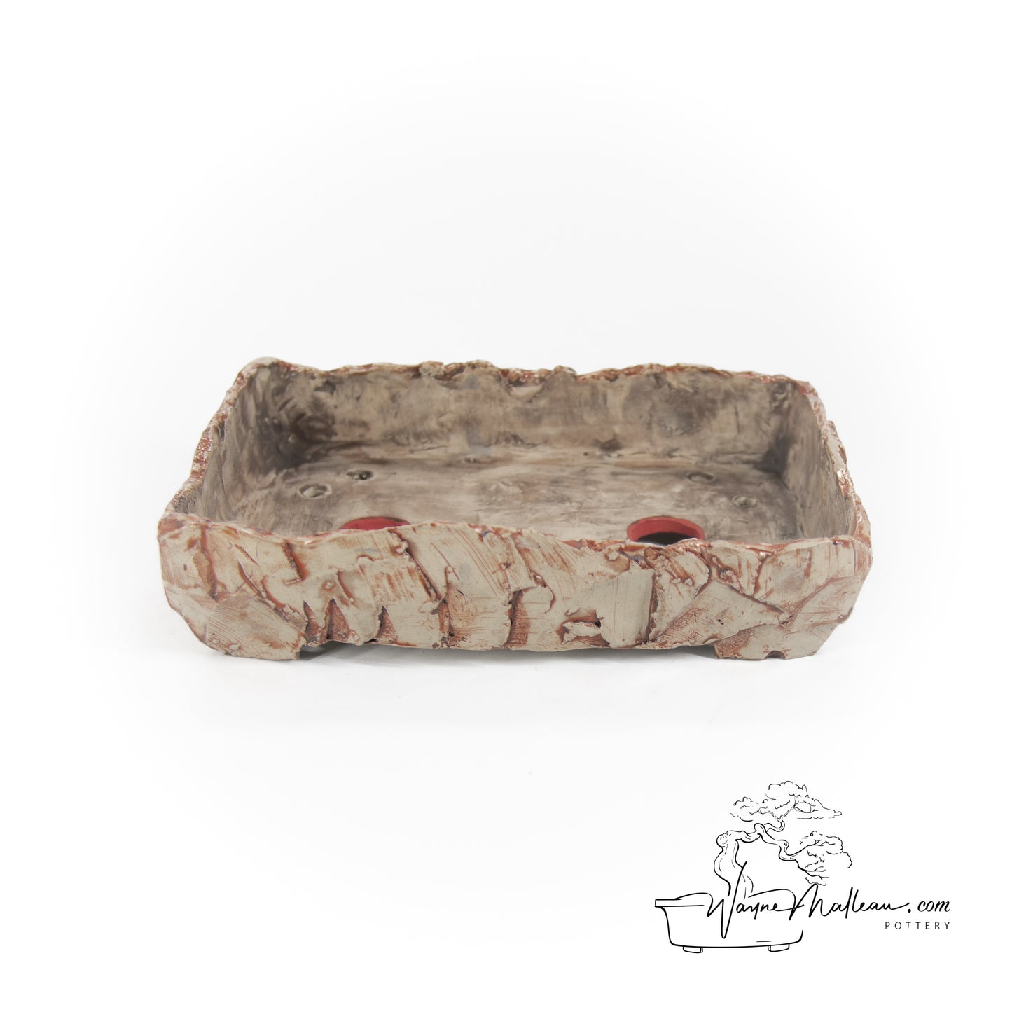 240319150 - carved bonsai pot