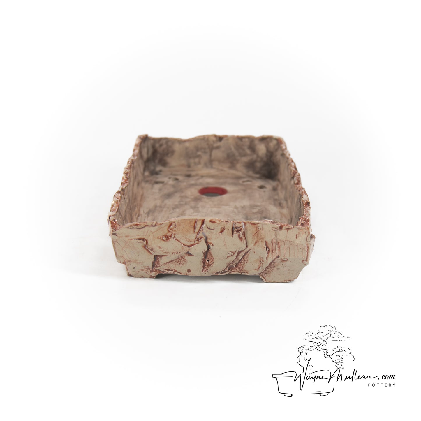 240319150 - carved bonsai pot