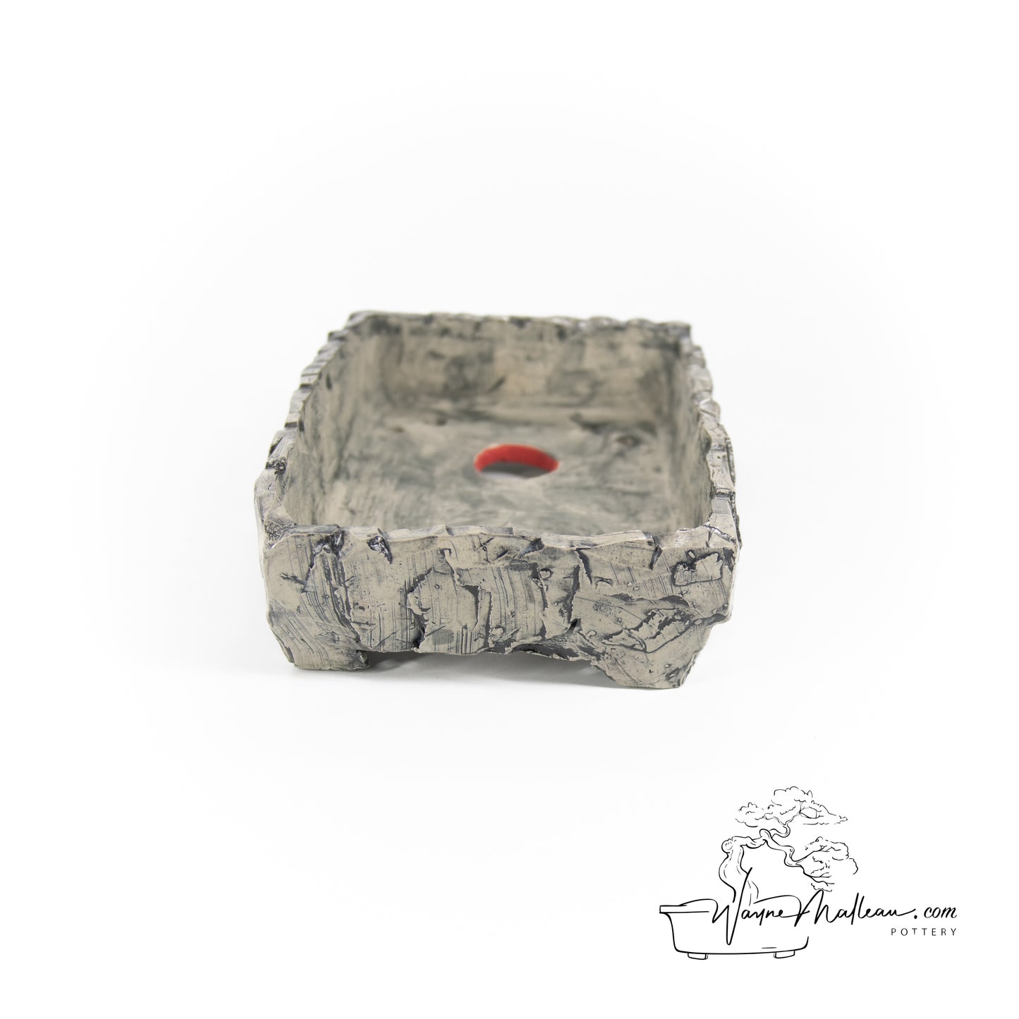 240319151 - carved bonsai pot