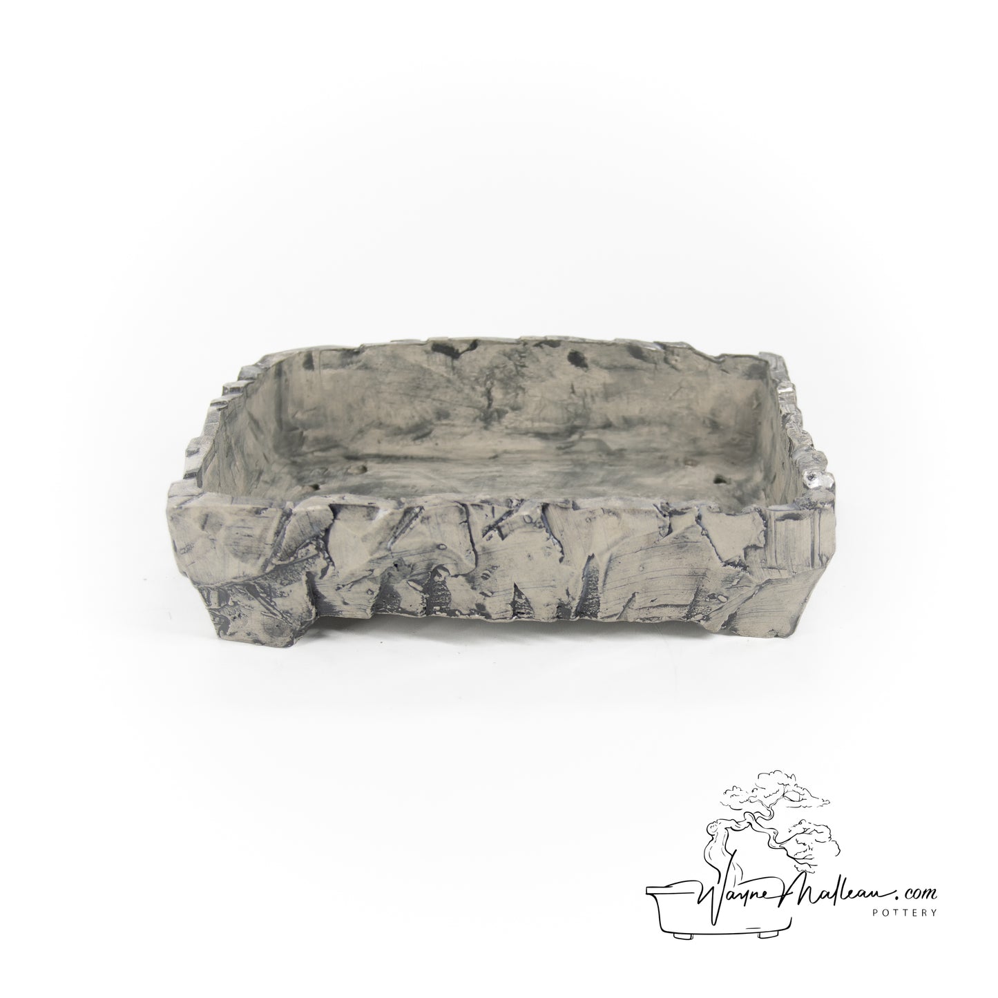 240319151 - carved bonsai pot
