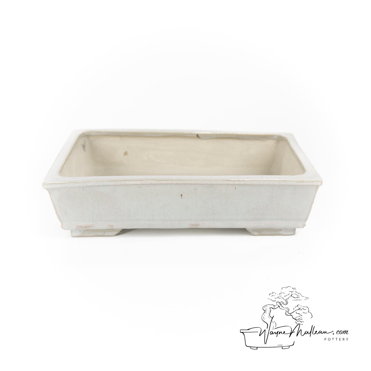 240319159 - slab built rectangle bonsai pot