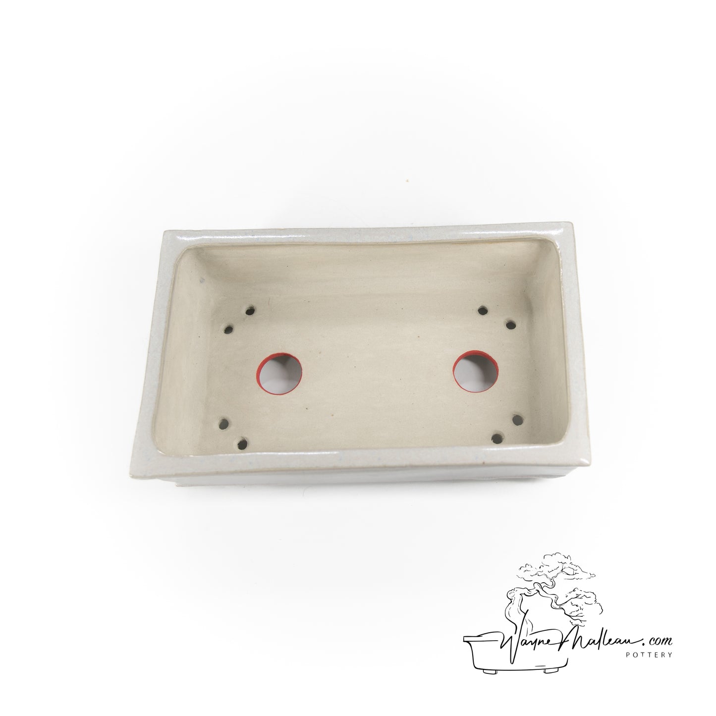 240319159 - slab built rectangle bonsai pot