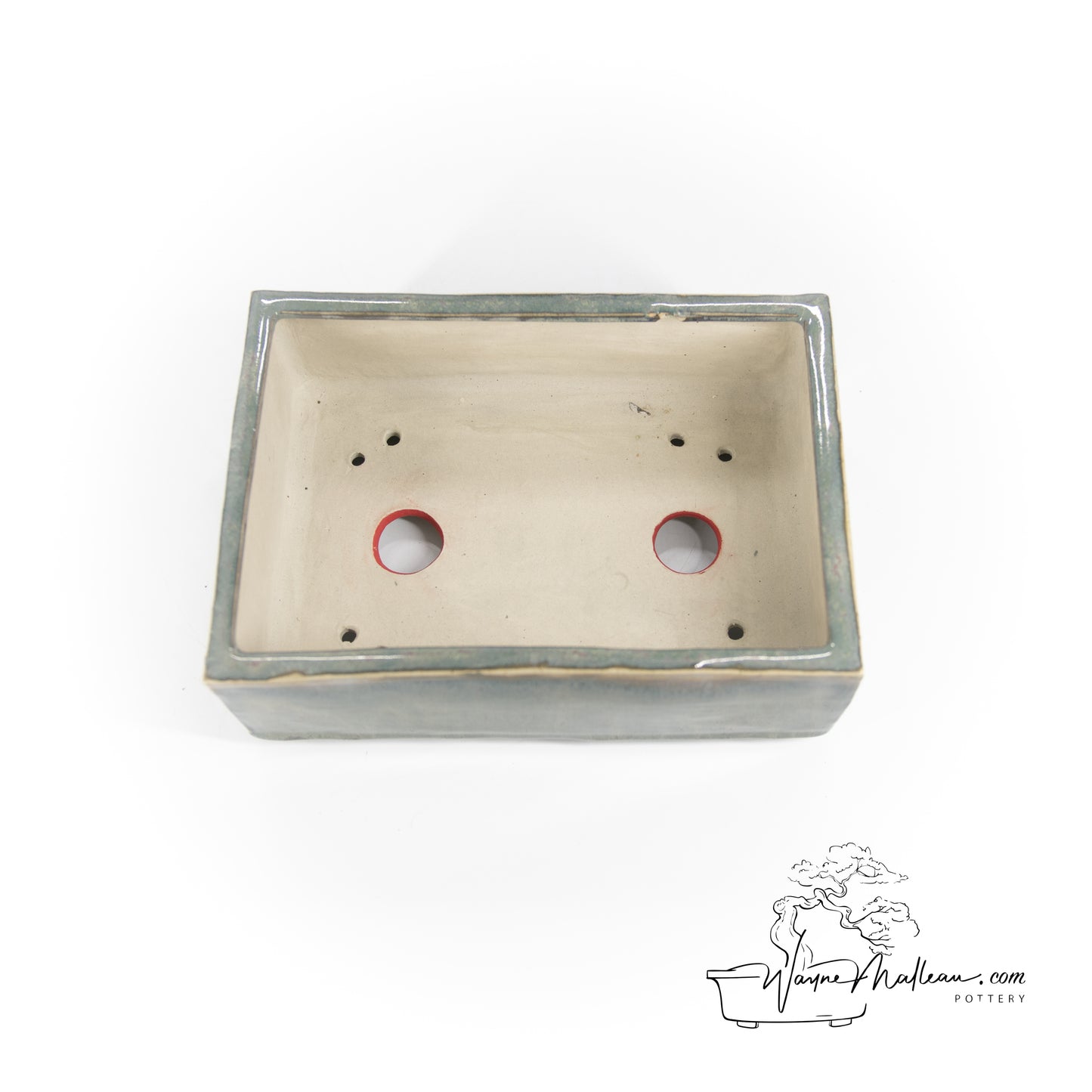240319160 - slab built rectangle bonsai pot