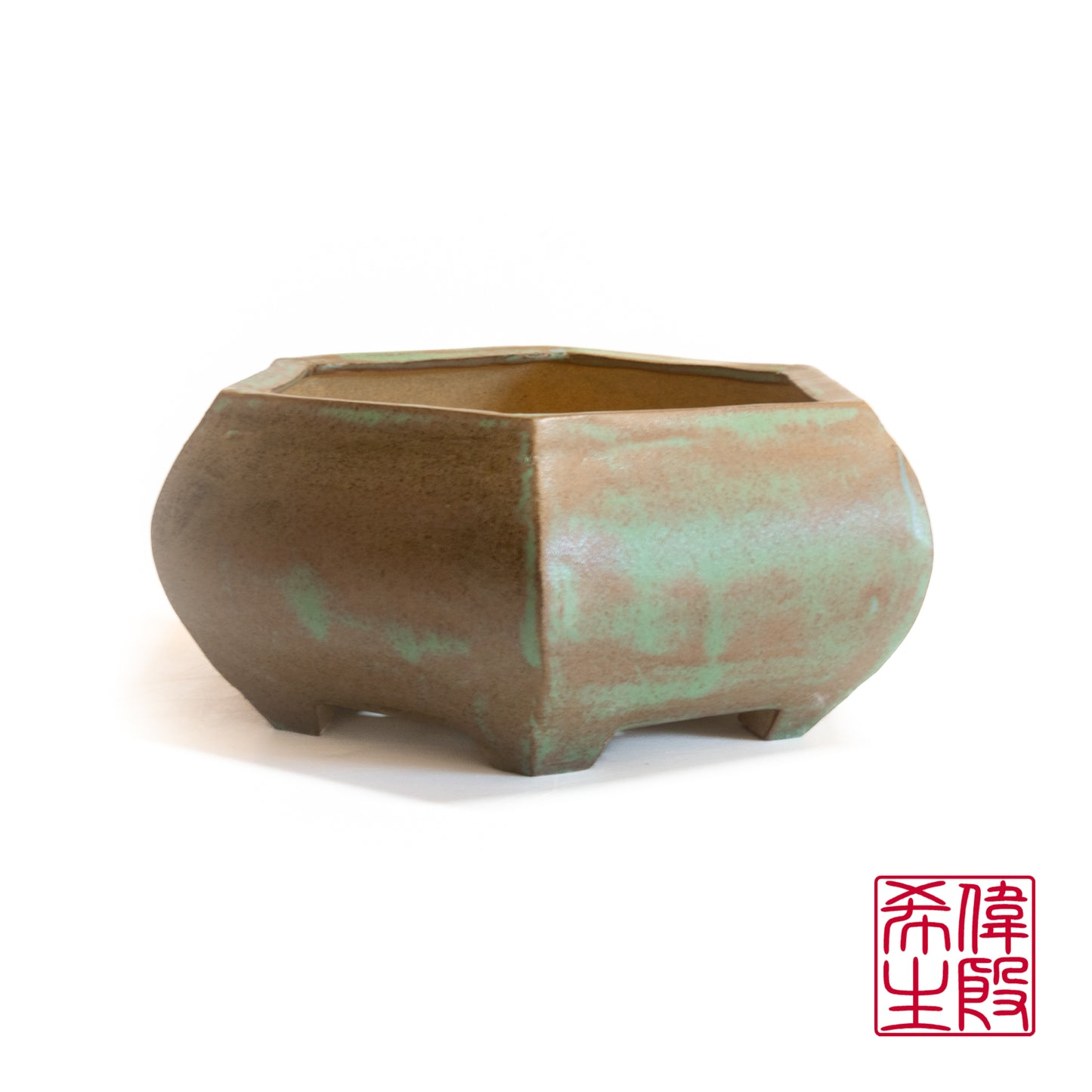 241008300 - 60th Anniversary Collection - slab built bonsai pot