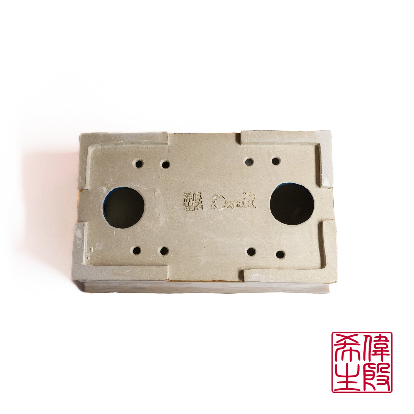 241009326 - slab built bonsai pot - by Daniel