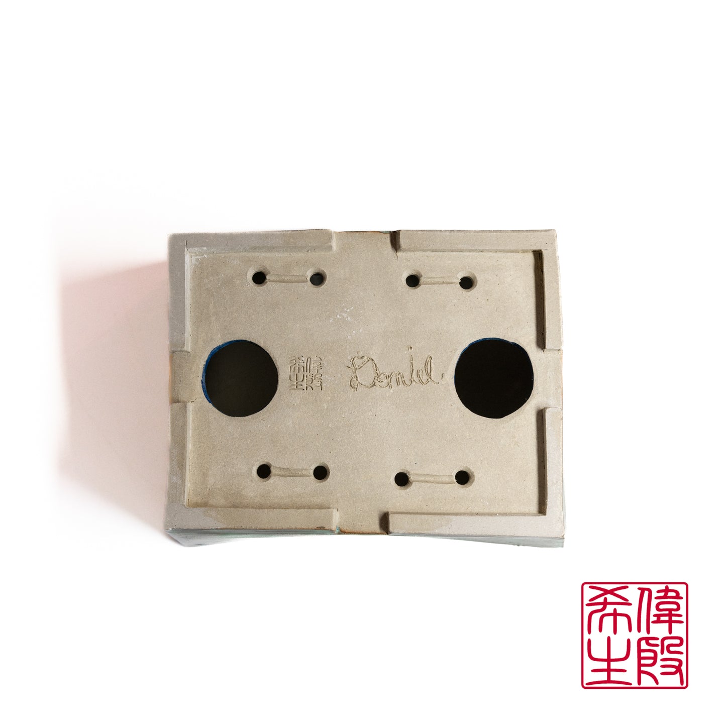 241009327 - slab built bonsai pot - by Daniel