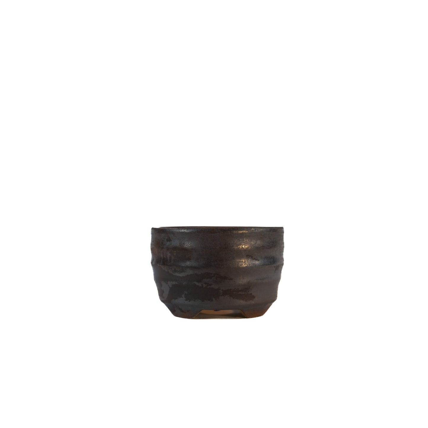 240516212 - wheel thrown bonsai pot