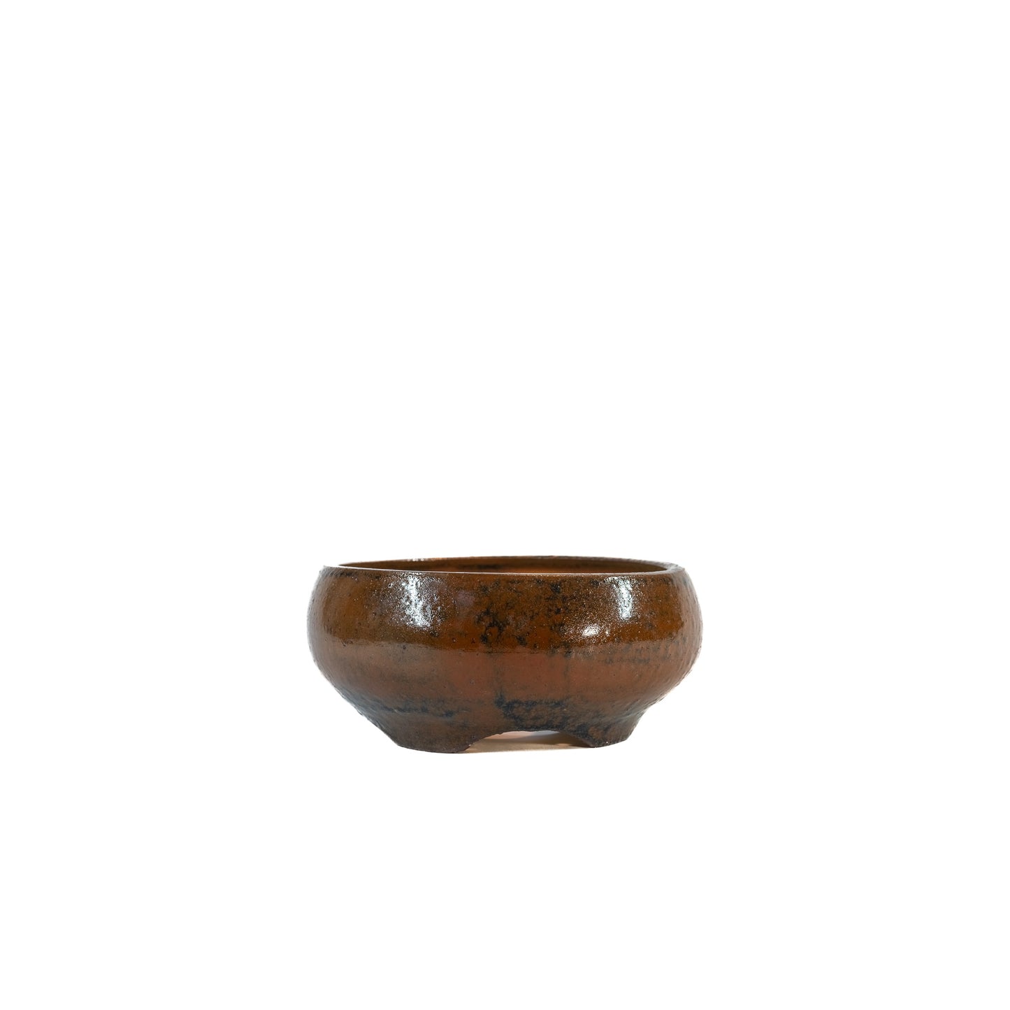 240516211 - wheel thrown bonsai pot