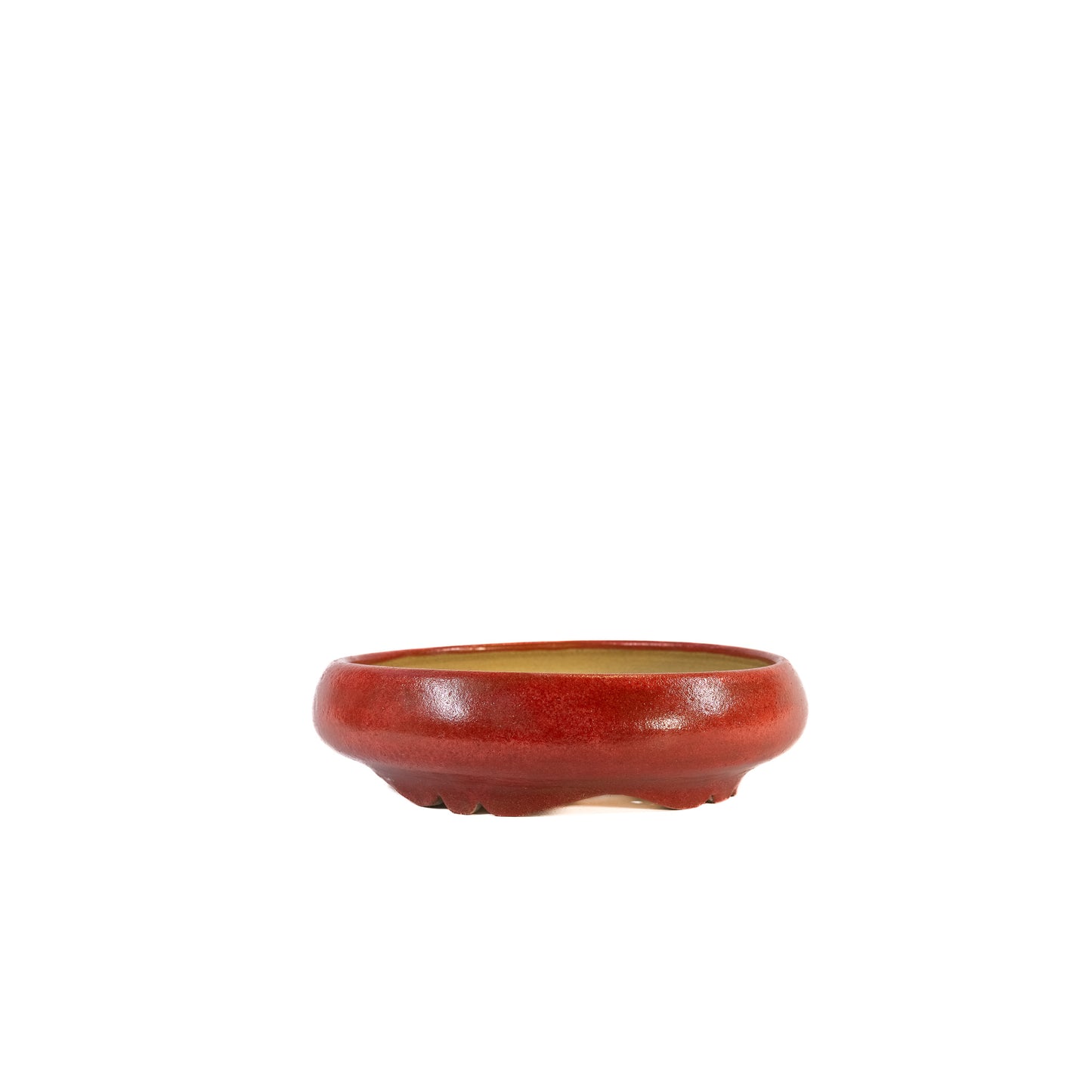 240516208 - wheel thrown bonsai pot
