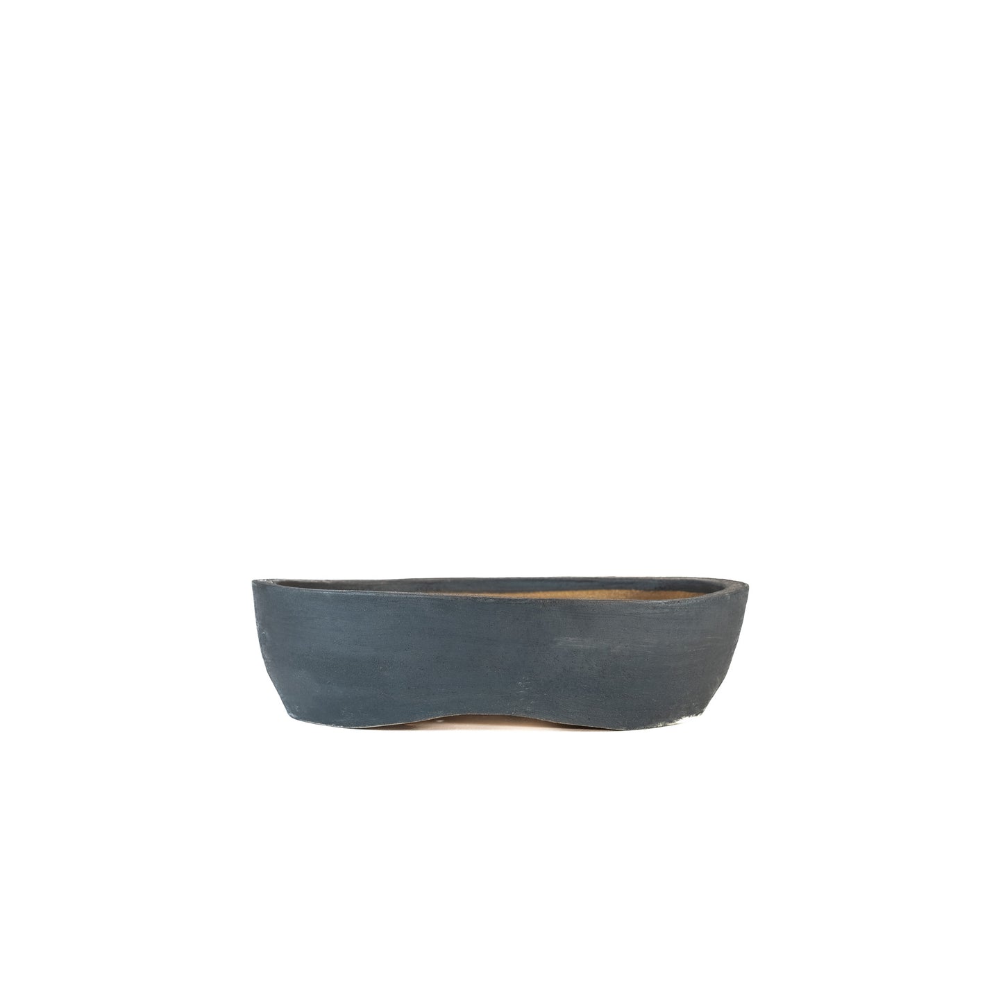 240516200 - slab built oval bonsai pot