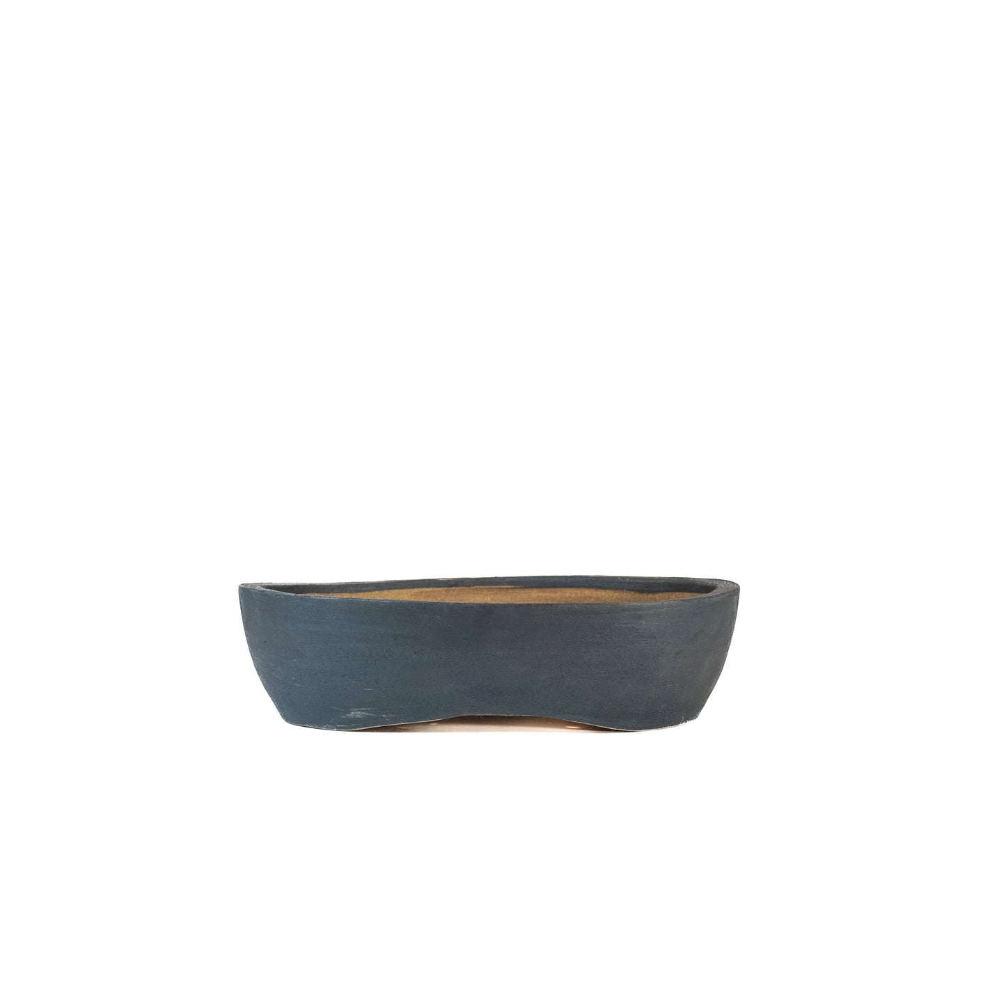 240516200 - slab built oval bonsai pot