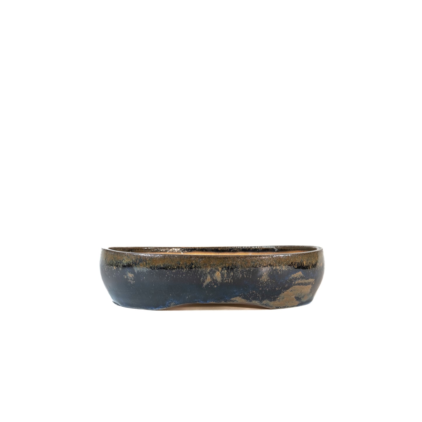 240516199 - slab built oval bonsai pot