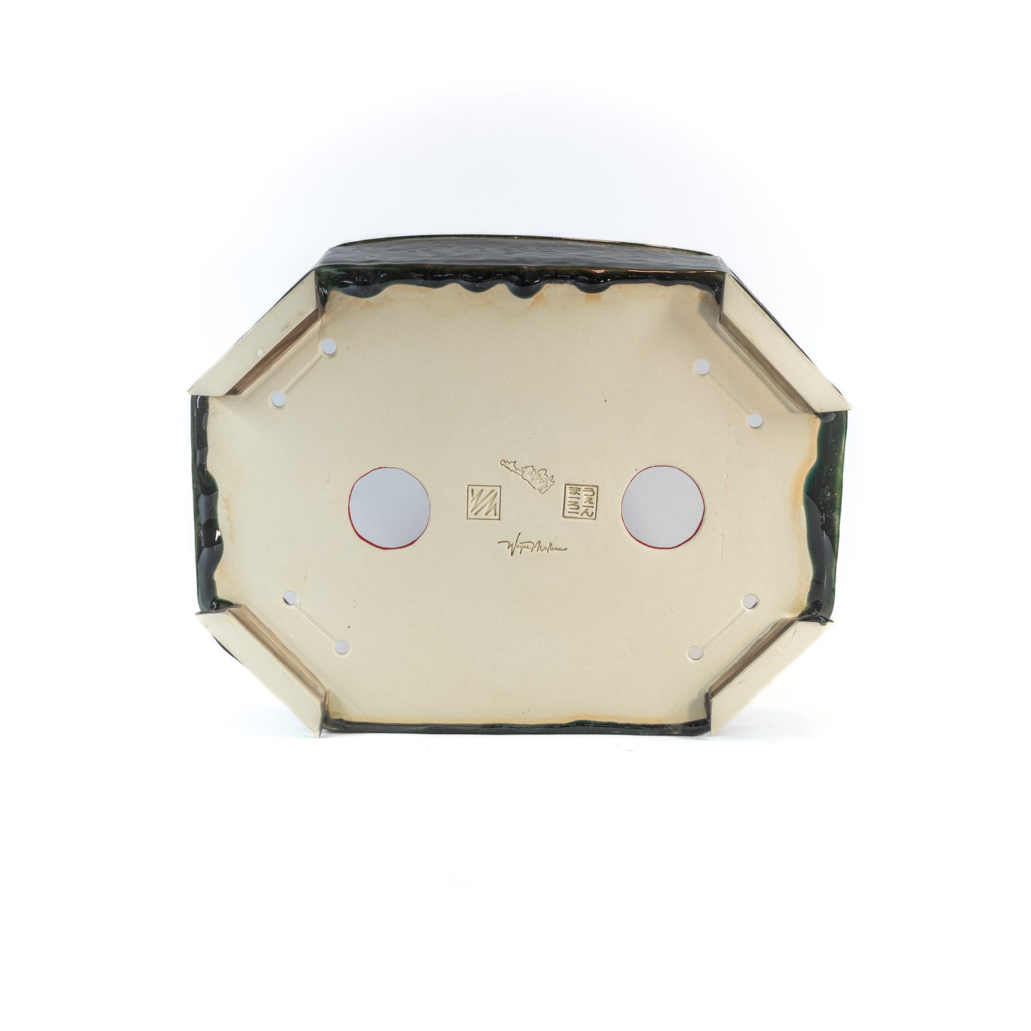 240516224 - slab built rectangle bonsai pot