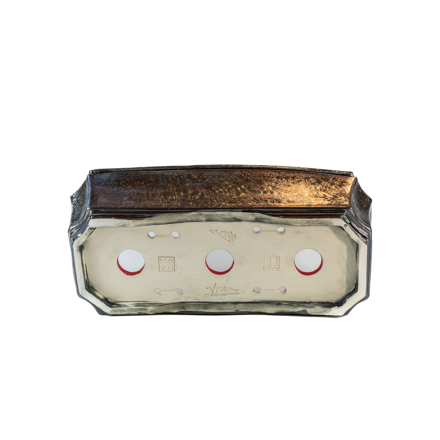 240516227 - slab built rectangle bonsai pot