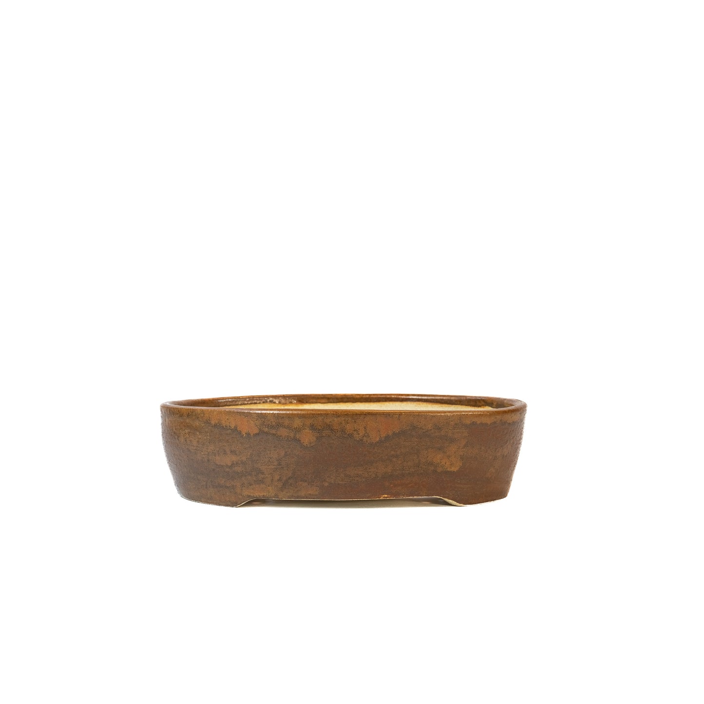 240516228 - slab built oval bonsai pot