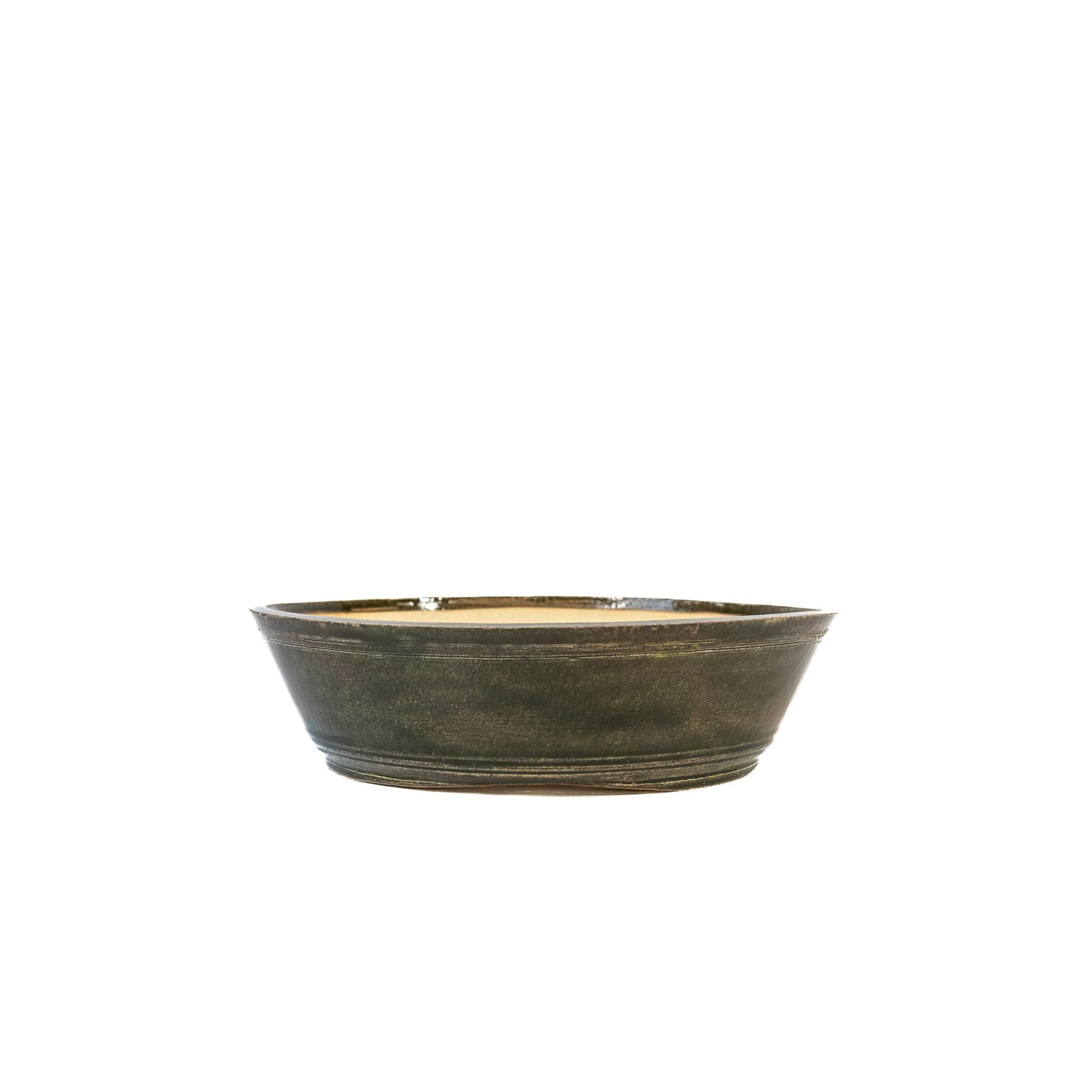 240516230 - wheel thrown bonsai pot