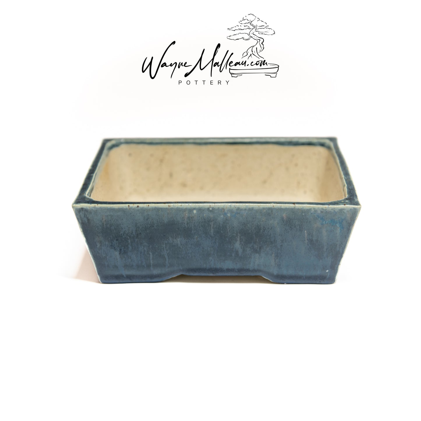 240823267 - slab built rectangle bonsai pot