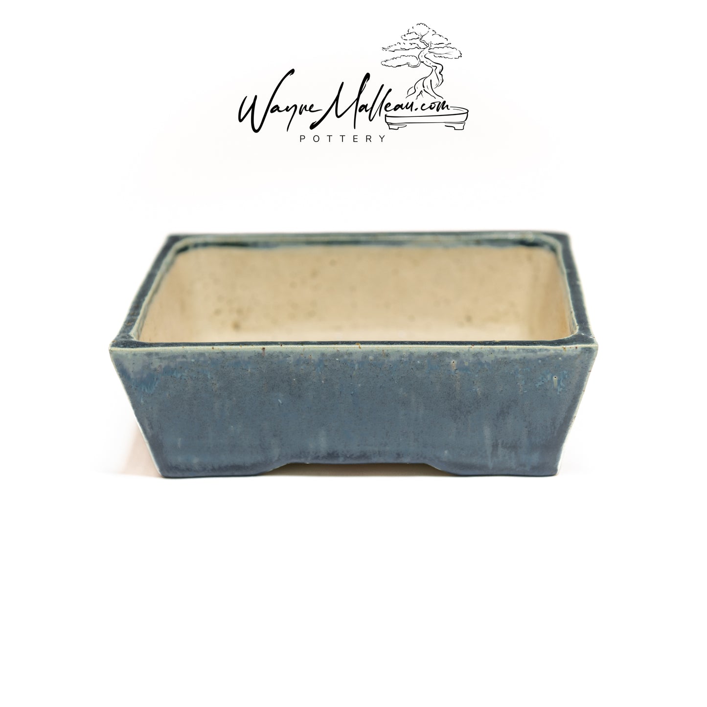 240823267 - slab built rectangle bonsai pot