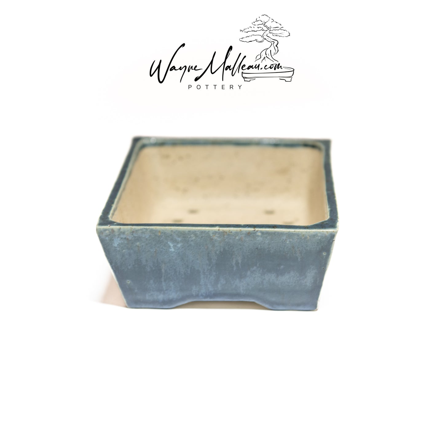 240823267 - slab built rectangle bonsai pot