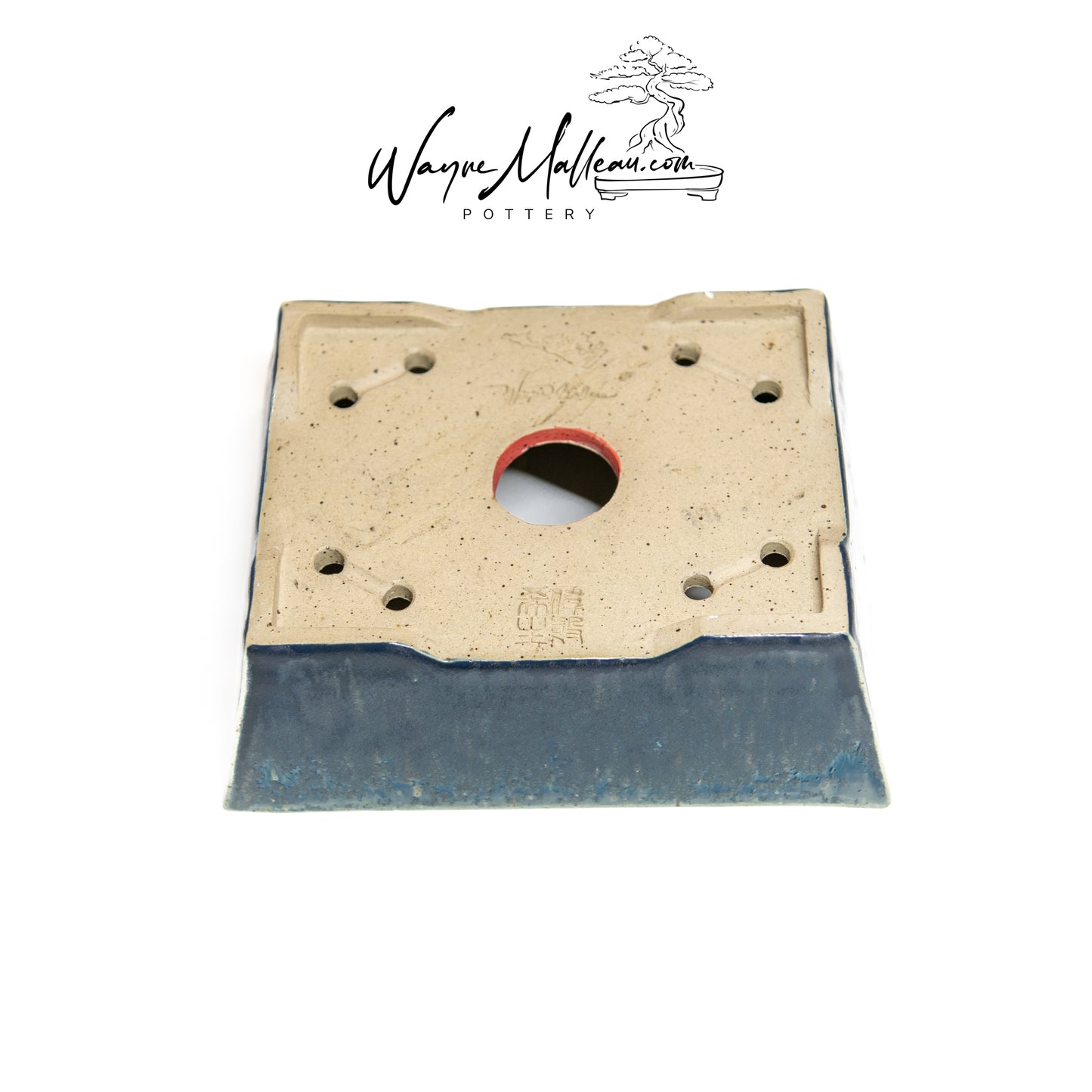 240823267 - slab built rectangle bonsai pot
