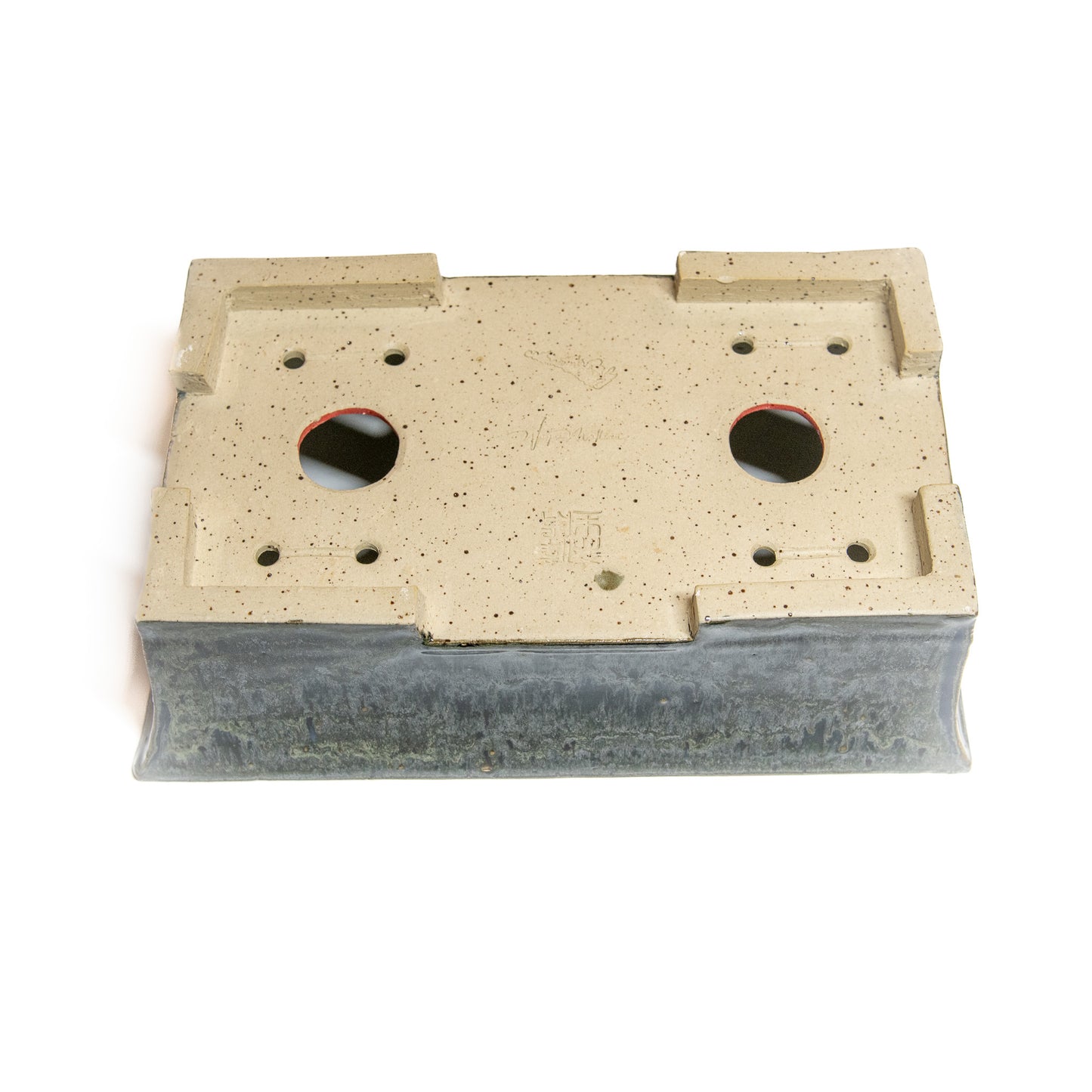 240924273 - slab built rectangle bonsai pot
