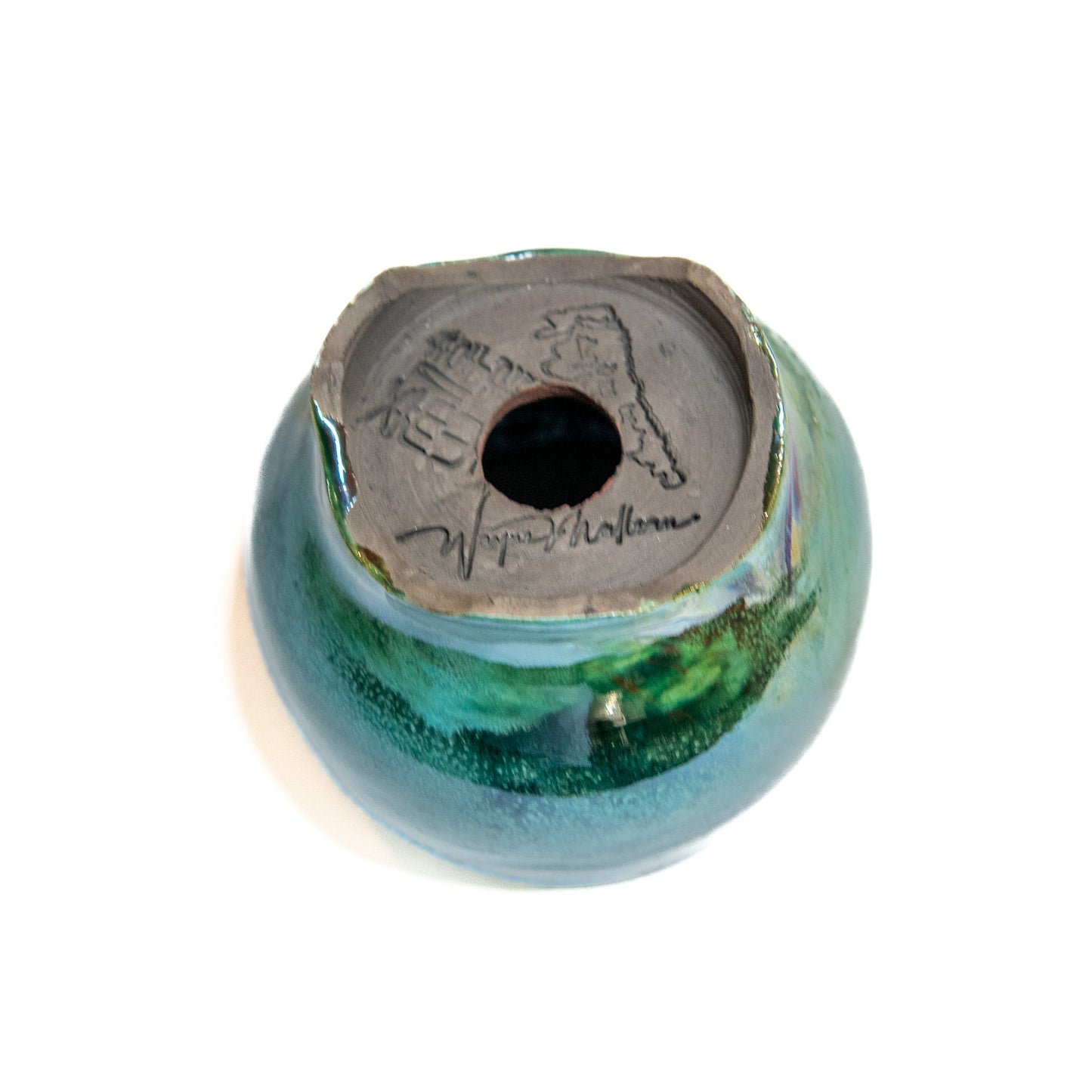 240924279 - raku orchid pot