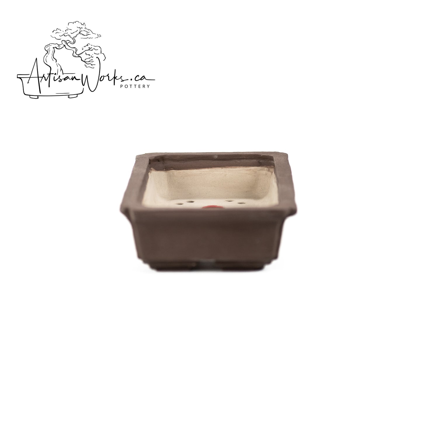 240306133 -  slab built rectangle bonsai pot