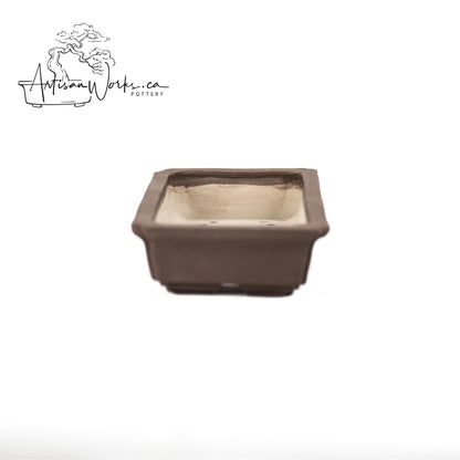 240306133 -  slab built rectangle bonsai pot