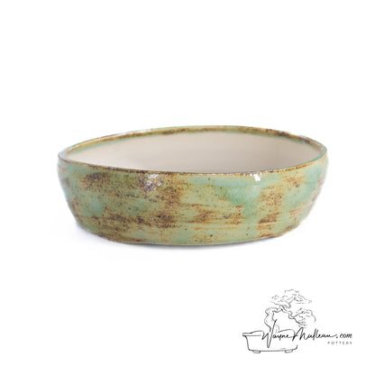 240325181 - wheel thrown bonsai pot