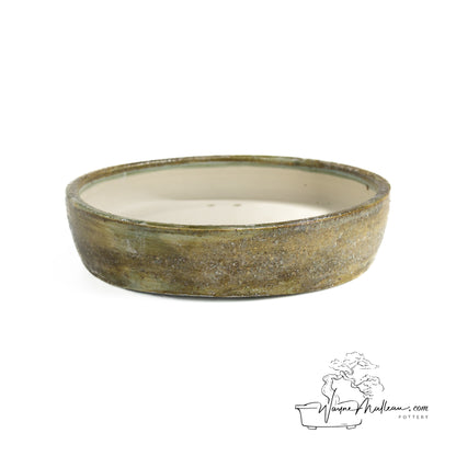 240325184 - wheel thrown bonsai pot