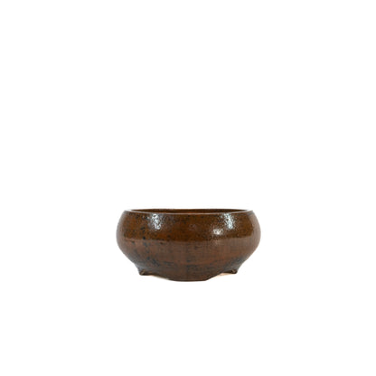 240516211 - wheel thrown bonsai pot