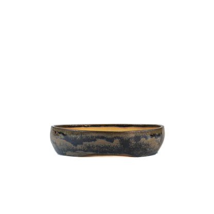 240516199 -  slab built oval bonsai pot