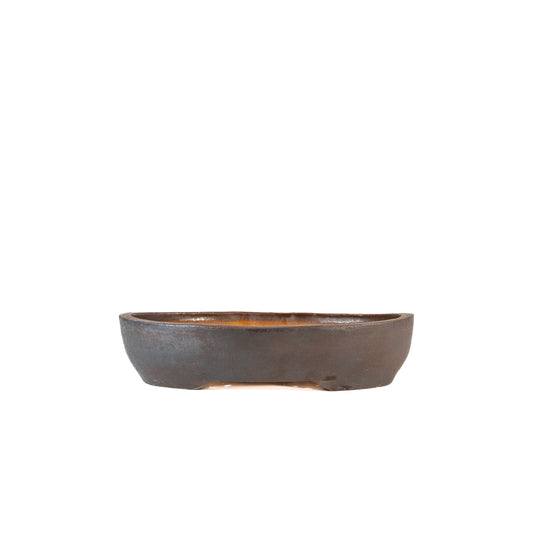 240516198 -  slab built oval bonsai pot