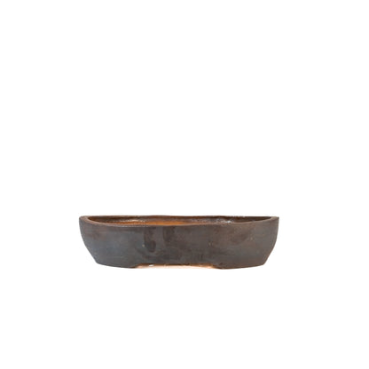 240516198 -  slab built oval bonsai pot