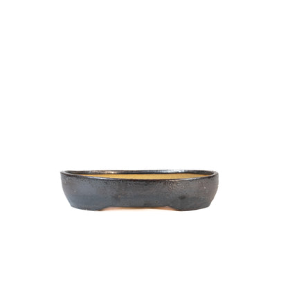 240516197 -  slab built oval bonsai pot