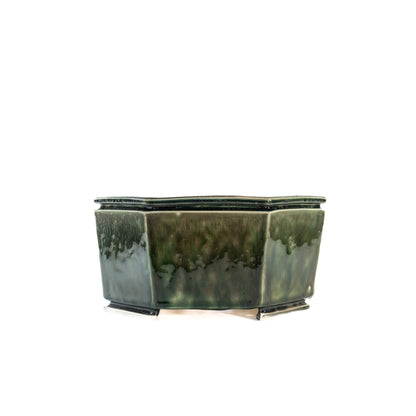 240516224 -  slab built rectangle bonsai pot