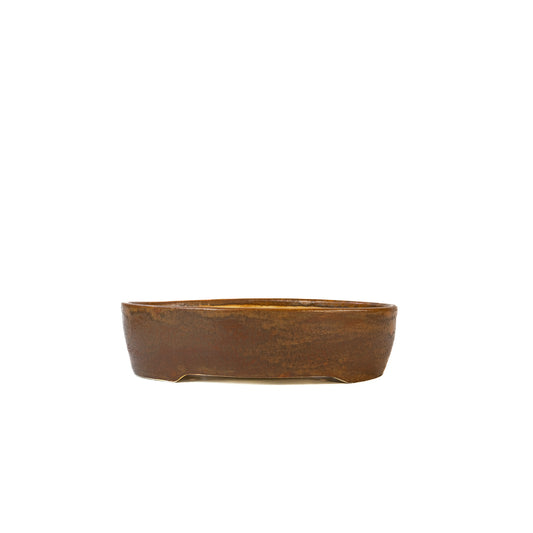240516228 -  slab built oval bonsai pot