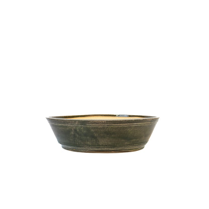 240516230 - wheel thrown bonsai pot