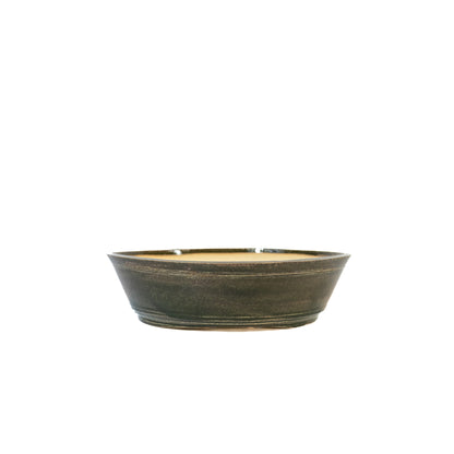 240516230 - wheel thrown bonsai pot